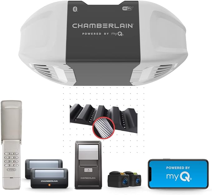 The Chamberlain B2405 Smart Garage Door Opener post thumbnail image