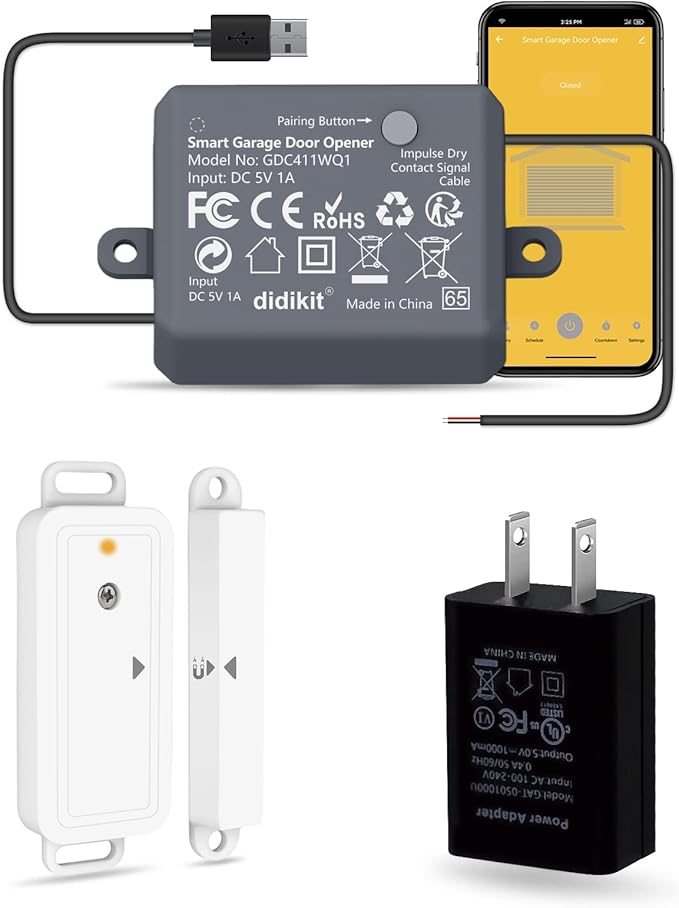 Didikit Smart Wi-Fi Garage Door Controller post thumbnail image