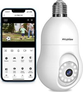 LaView-4MP-Bulb-Security-Camera